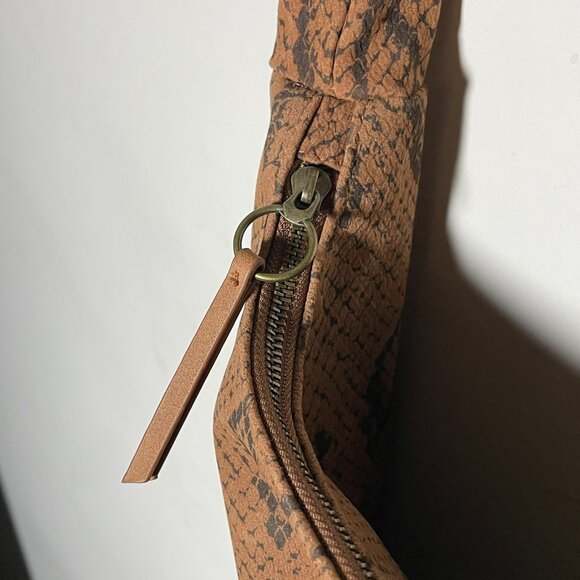 Universal Thread Brown Snake Print Hobo Bag - Picture 6 of 12